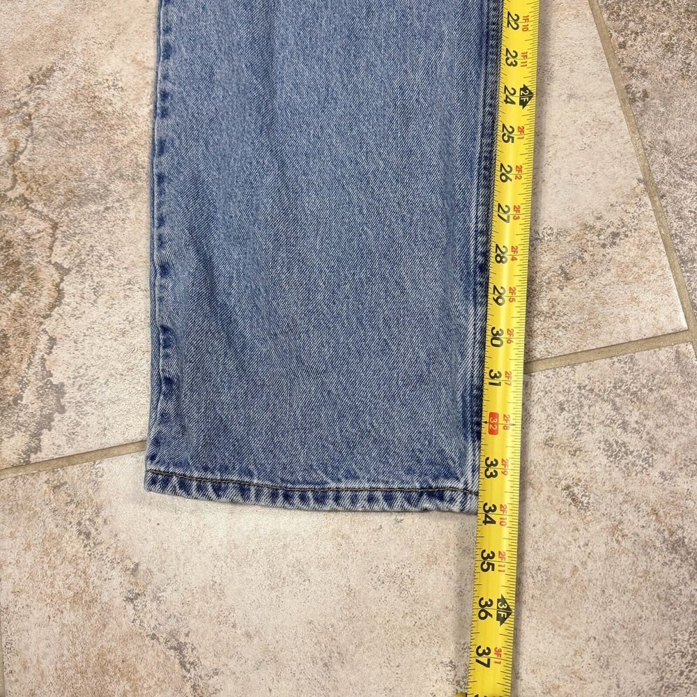 Vintage Levis Jeans Mens 42x34 Relaxed Fit 550 Tapered Blue 2001 Y2K - Picture 4 of 10